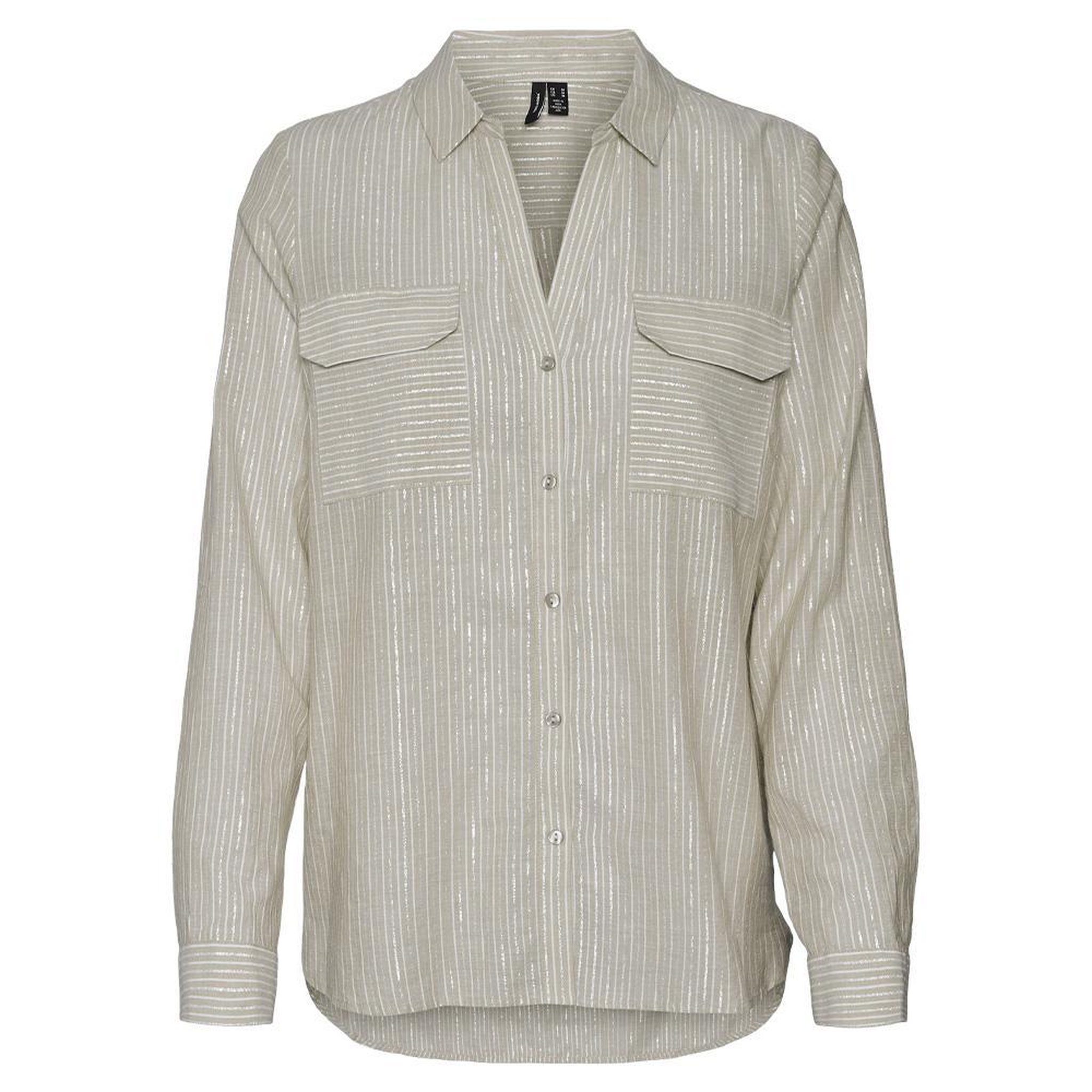 Vero Moda Chemise  Femme Vero Moda Lurex. Coloris disponibles : Beige