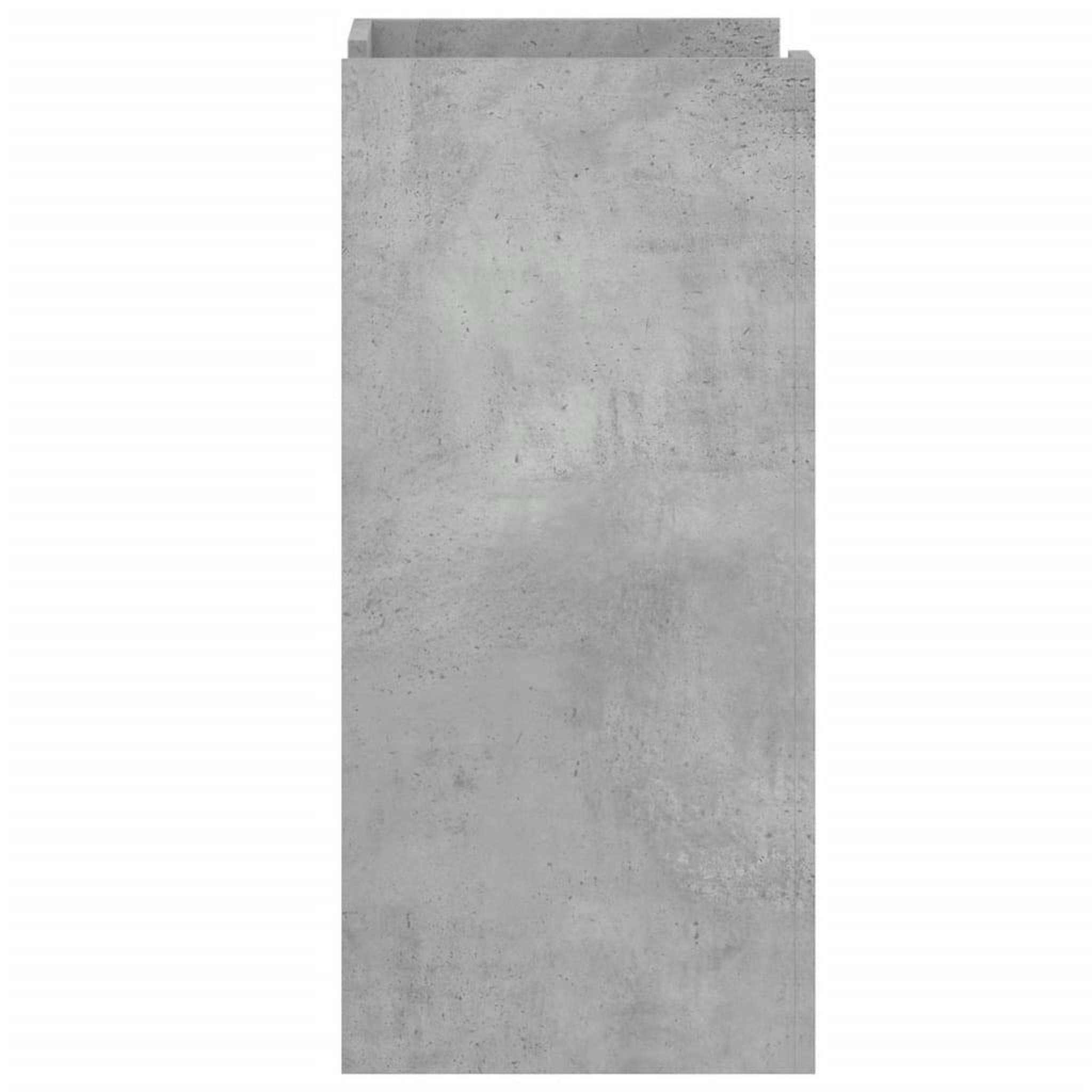 Voir la diapositive 5 : VIDAXL Buffet gris beton 45x35x75 cm Bois d'ingenierie