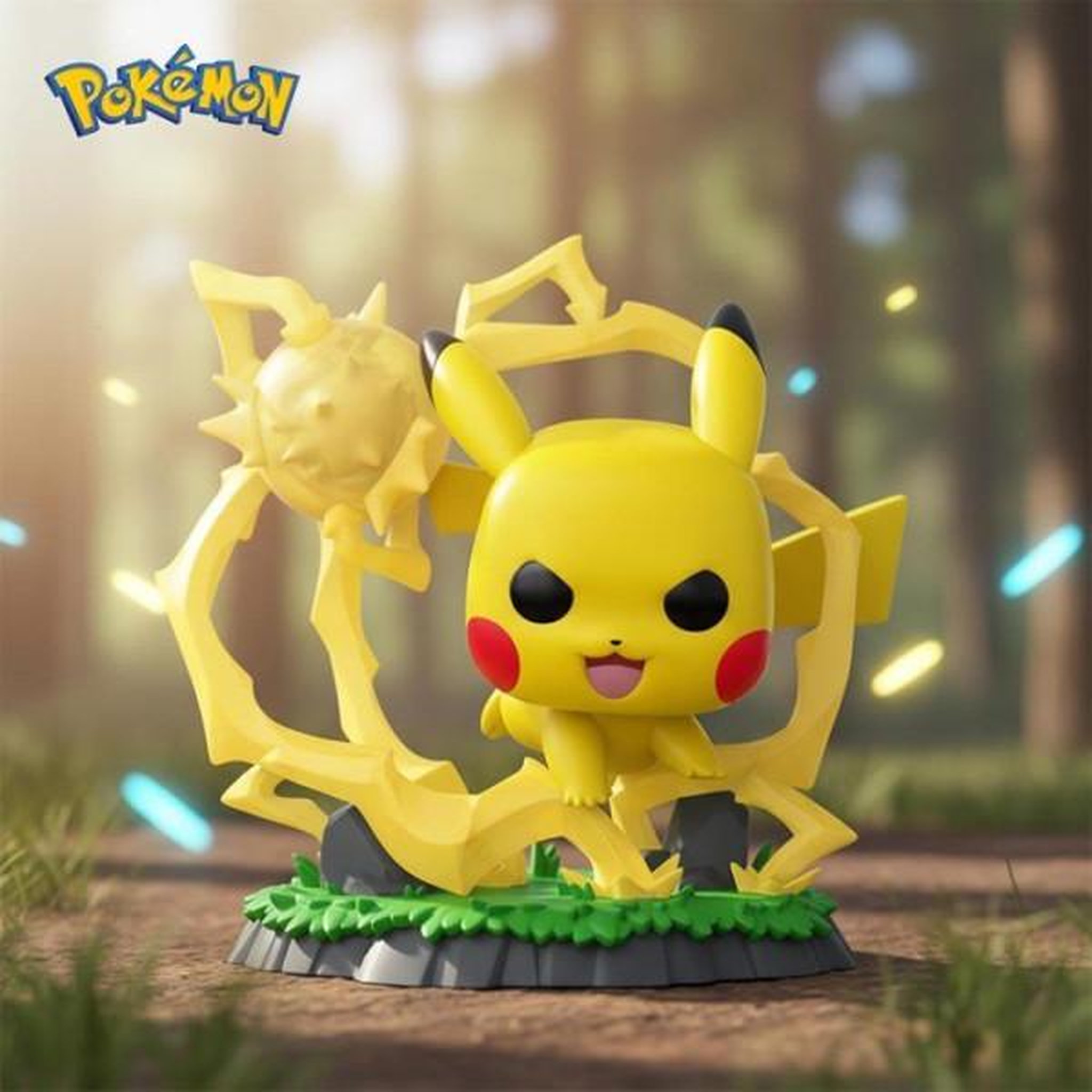 Voir la diapositive 2 : Funko Figurine Funko Pop! - Games Pokémon Premium - Pikachu n°1127