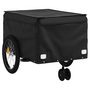 Voir la diapositive 4 : VIDAXL Remorque de vélo noir 45 kg fer