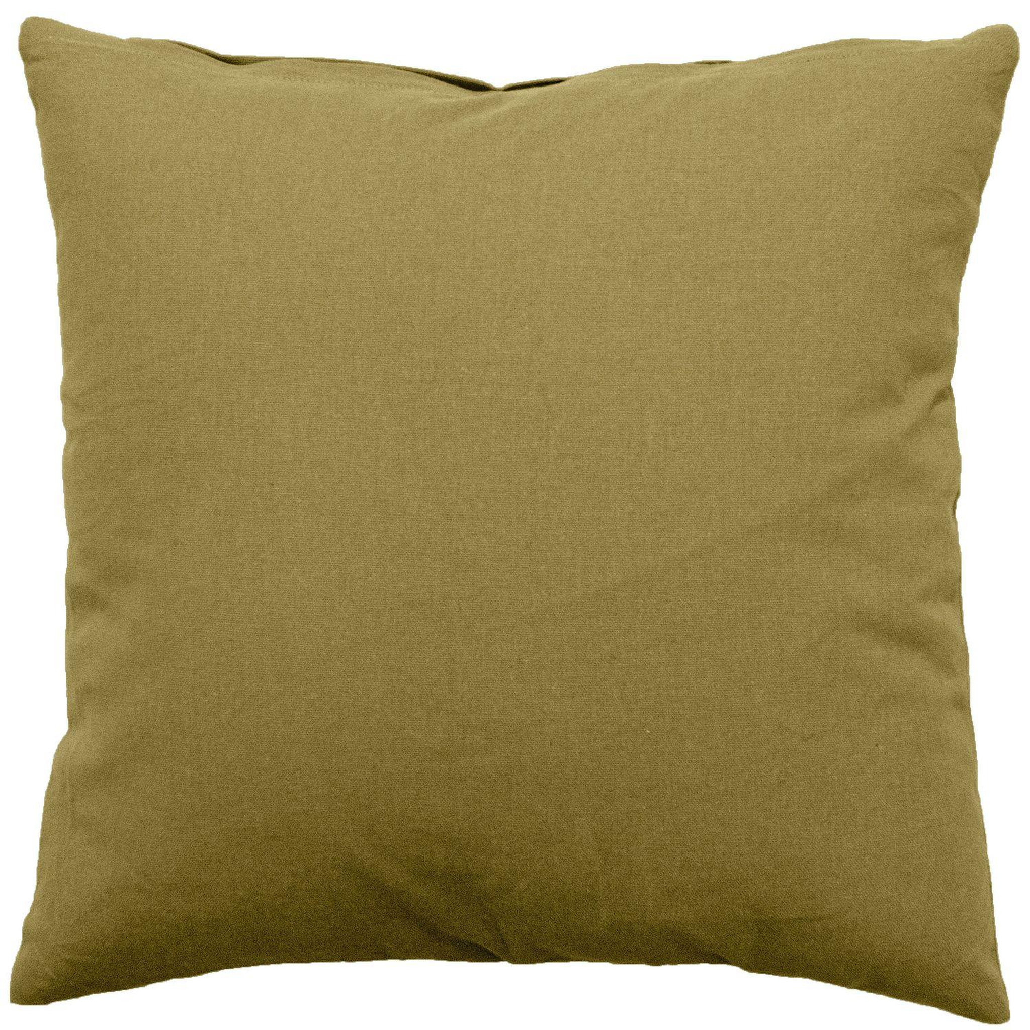 TOILINUX Coussin déhoussable en coton panama