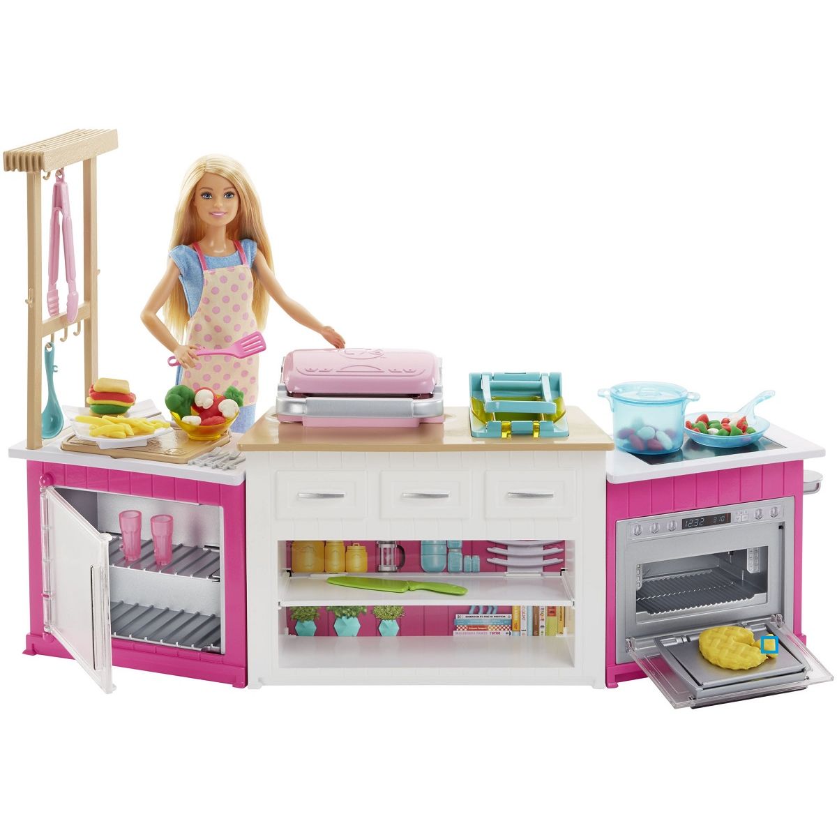 BARBIE Coffret cuisine à modeler Barbie 