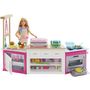 Voir la diapositive 2 : BARBIE Coffret cuisine à modeler Barbie 