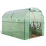 Voir la diapositive 5 : ID MARKET Serre tunnel de jardin 4 saisons 6M² verte gamme maraîchère ROMA 2x3M