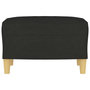 Voir la diapositive 3 : VIDAXL Repose-pied Noir 60x50x41 cm Tissu