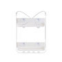 Voir la diapositive 3 : Paris Prix Serviteur de Douche 2 Paniers  Vesper  69cm Blanc