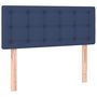 Voir la diapositive 2 : VIDAXL Tete de lit Bleu 100x5x78/88 cm Tissu