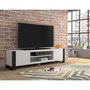 Voir la diapositive 3 : BEST MOBILIER Pedro - meuble tv - 2 portes et 2 niches - 188 cm