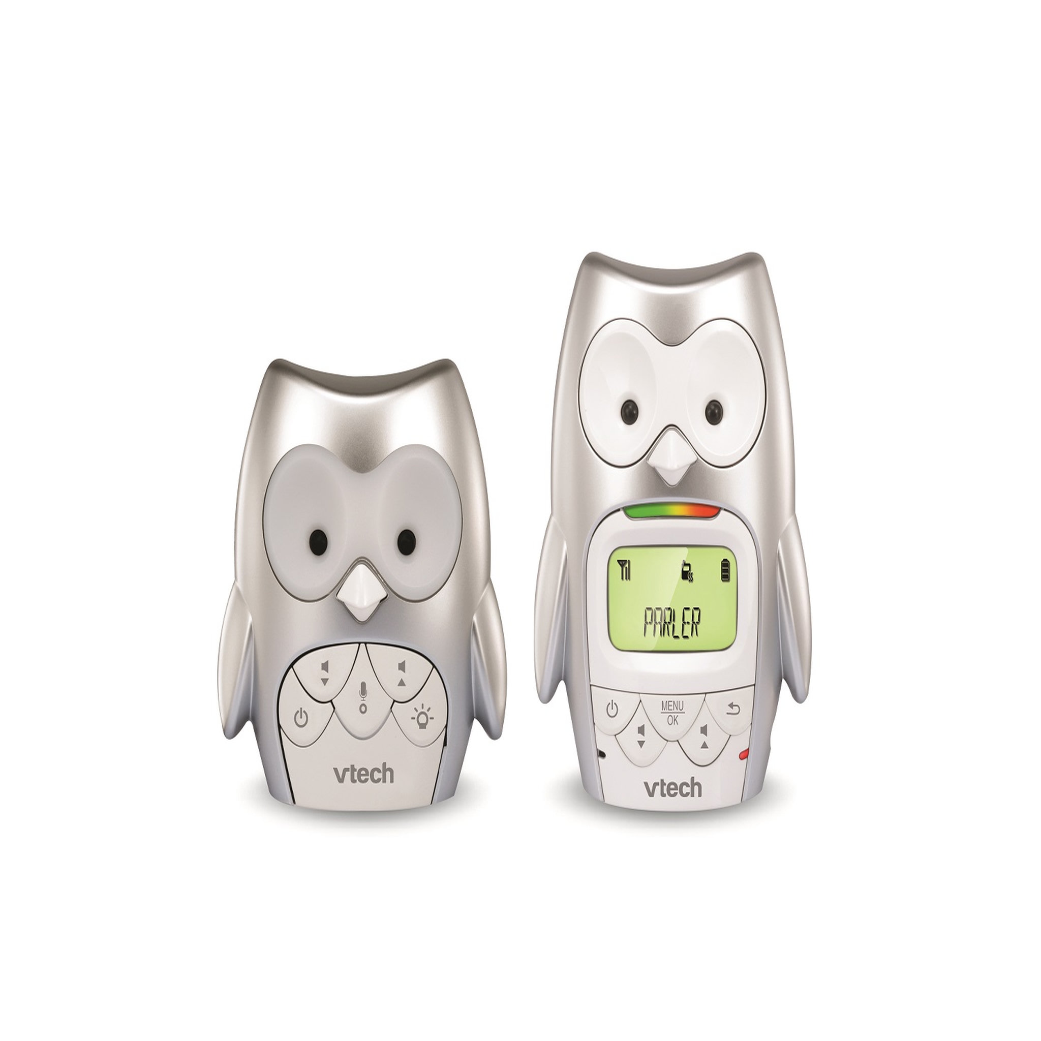 Voir la diapositive 1 : VTECH Babyphone Hibou Family BM2300