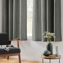 Voir la diapositive 2 : Paris Prix Rideau Isolant Thermique  Micropolar  135x180cm Gris