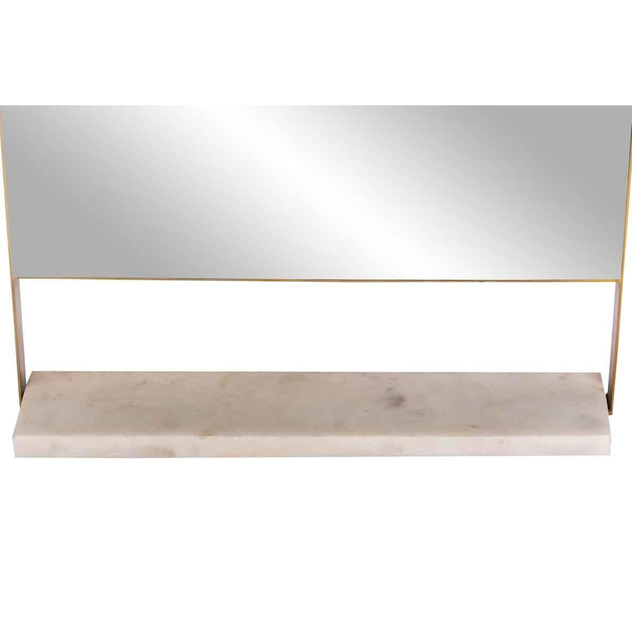 Voir la diapositive 3 : Paris Prix Miroir mural & étagère design  doha  69cm blanc