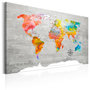 Voir la diapositive 1 : Paris Prix Tableau Imprimé  Multicolored Travels