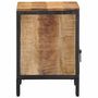 Voir la diapositive 4 : VIDAXL Table de chevet 40x35x50 cm bois de manguier massif