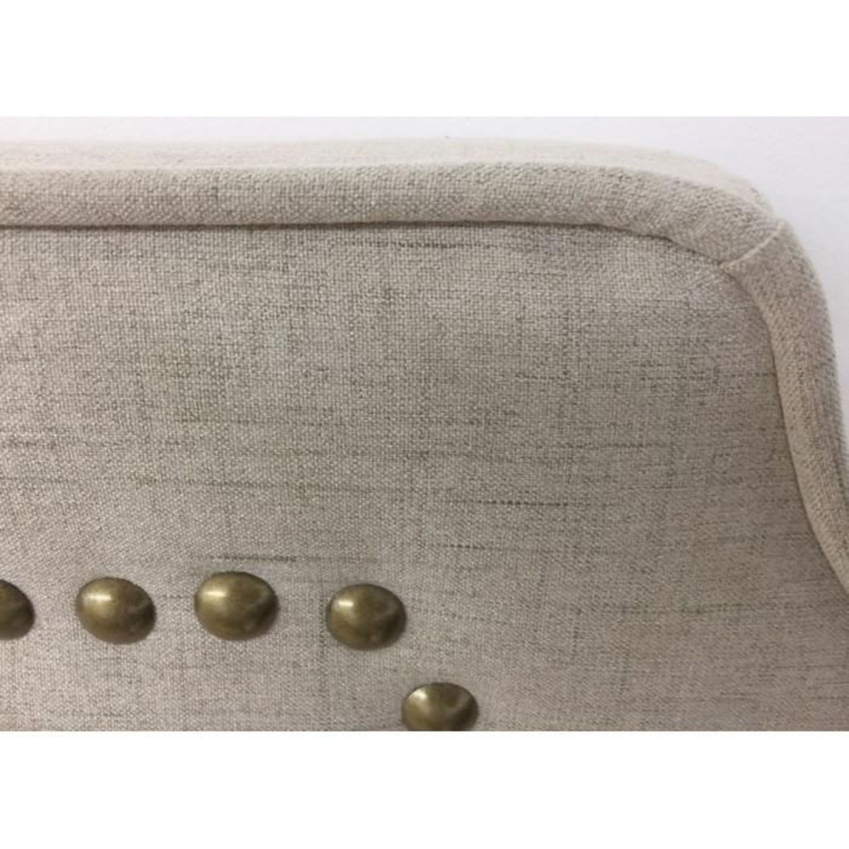 Paris Prix Tête de Lit  Design en Tissu  Selena  140cm Beige