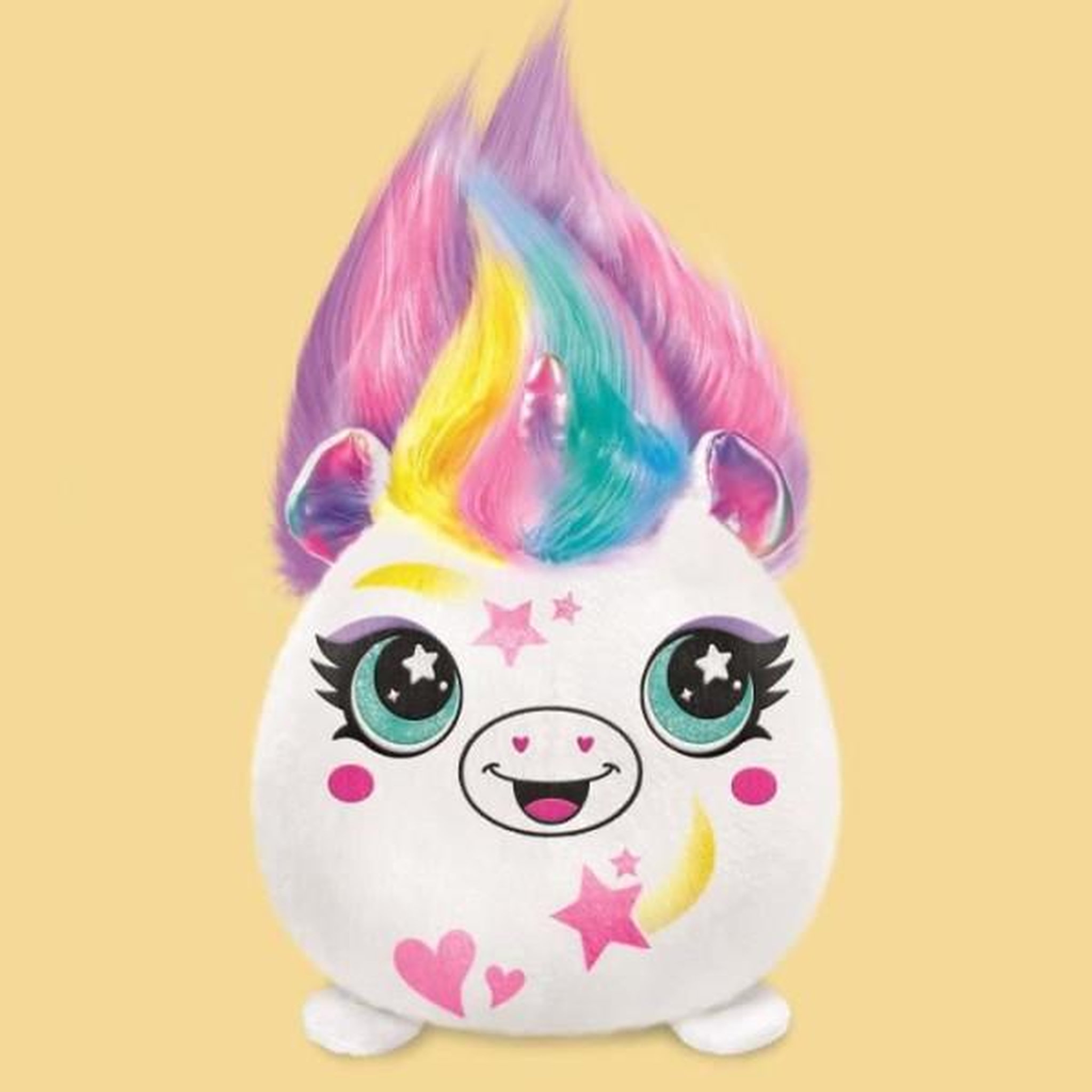 Voir la diapositive 4 : Canal Toys Canal toys - airbrush plush - peluche squishy hair'iffic  a coiffer et décorer avec spray électronique, feutres, -air 040- a