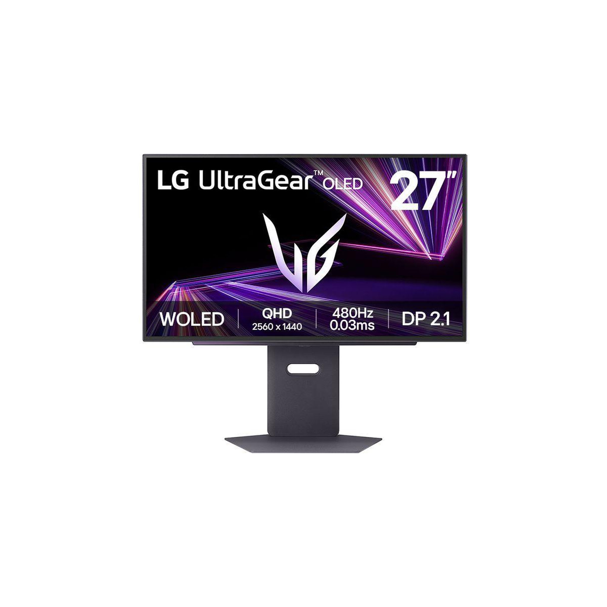 LG Ecran PC Gamer 27GX790A 27  QHD 480Hz OLED HDR True Black 400 HDMI 2.1 AMD FreeSync & G-Sync