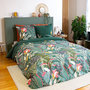 Voir la diapositive 3 : Home collection Parure de couette 3 pcs 240x220 100% coton 57 fils, gigajung