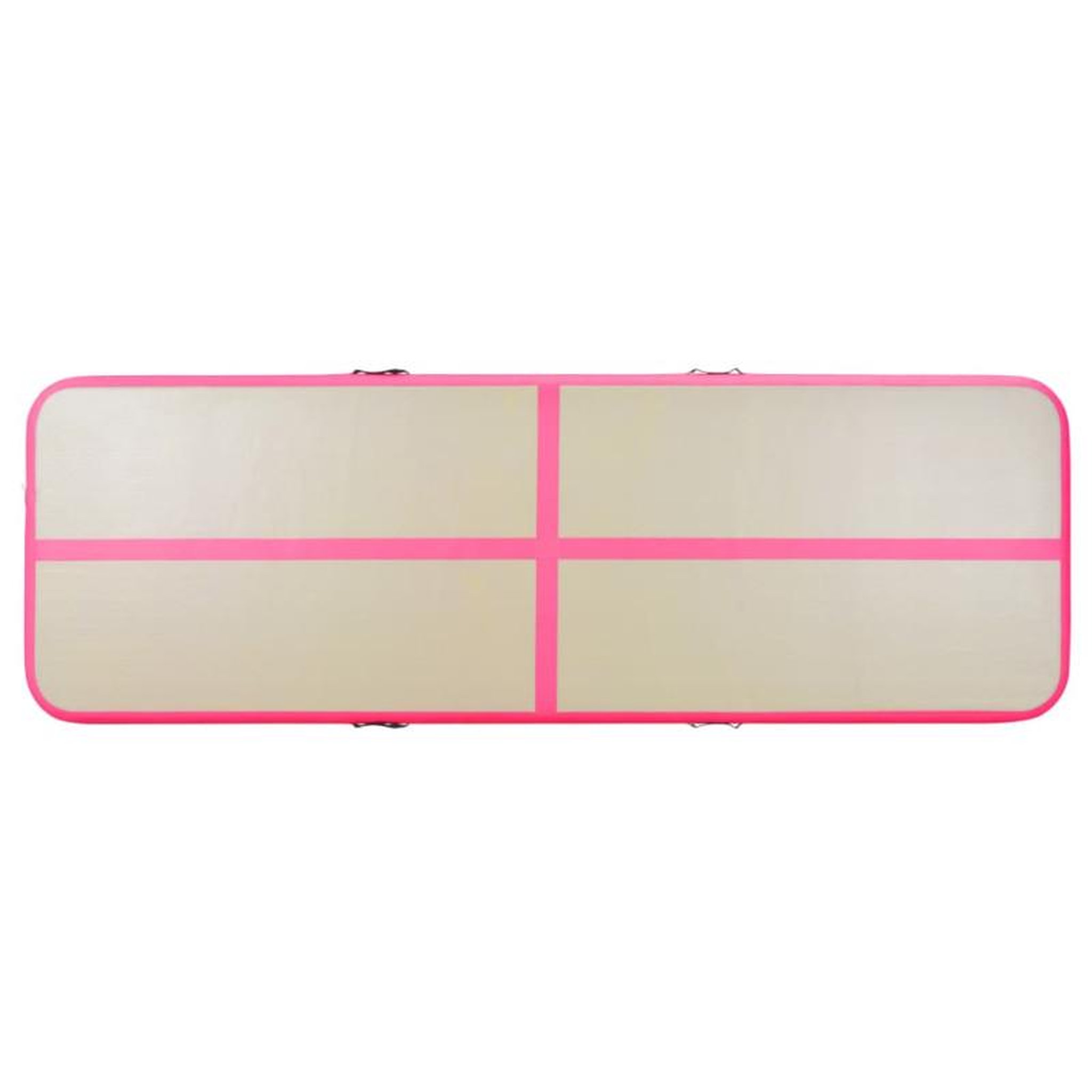 Voir la diapositive 5 : VIDAXL Tapis gonflable de gymnastique avec pompe 300x100x10cm PVC Rose