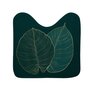 Voir la diapositive 1 : Paris Prix Tapis Contour WC Microfibre  Jade  45x45cm Vert