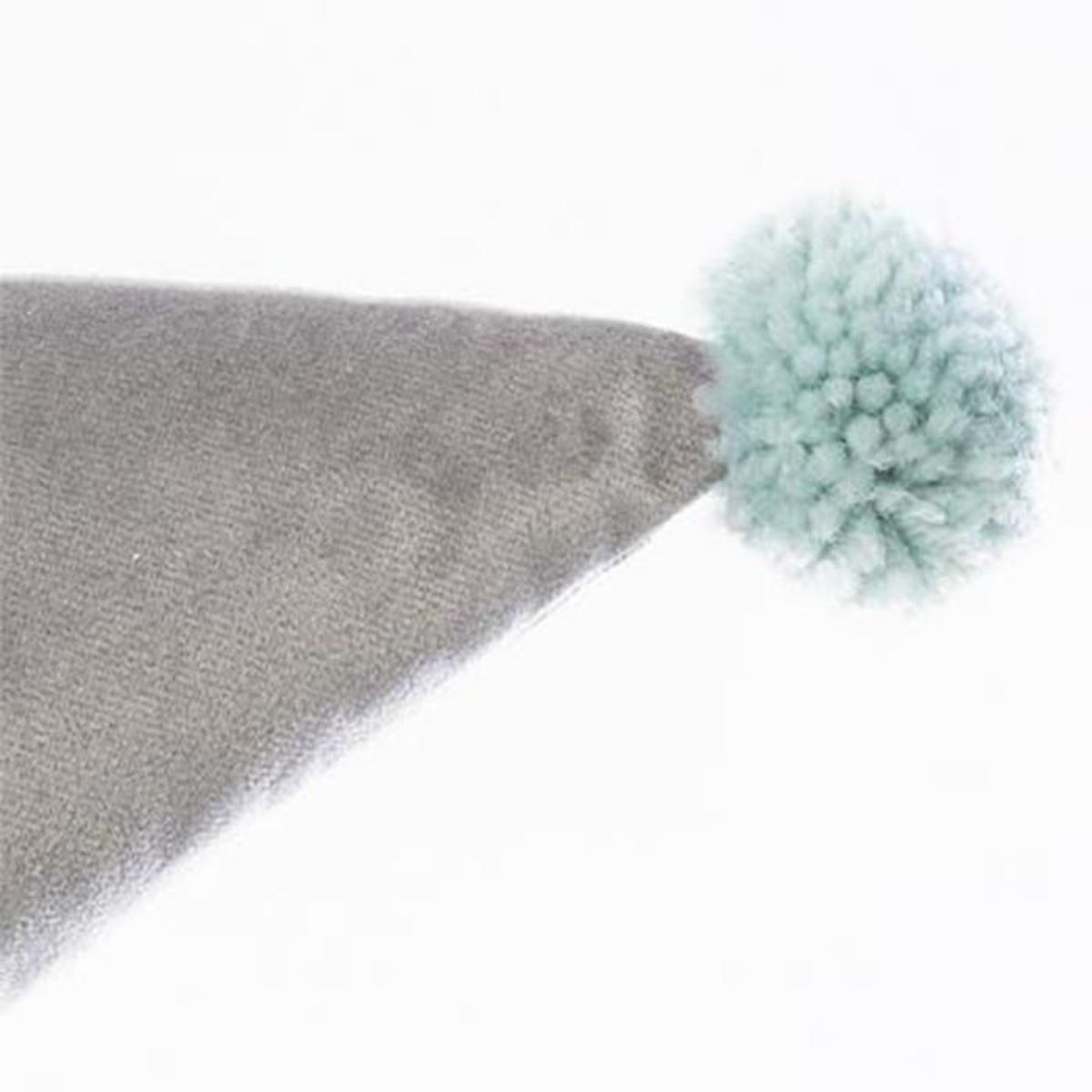 Atmosphera Kids Coussin Déco Enfant  Maxi Étoile  70cm Gris