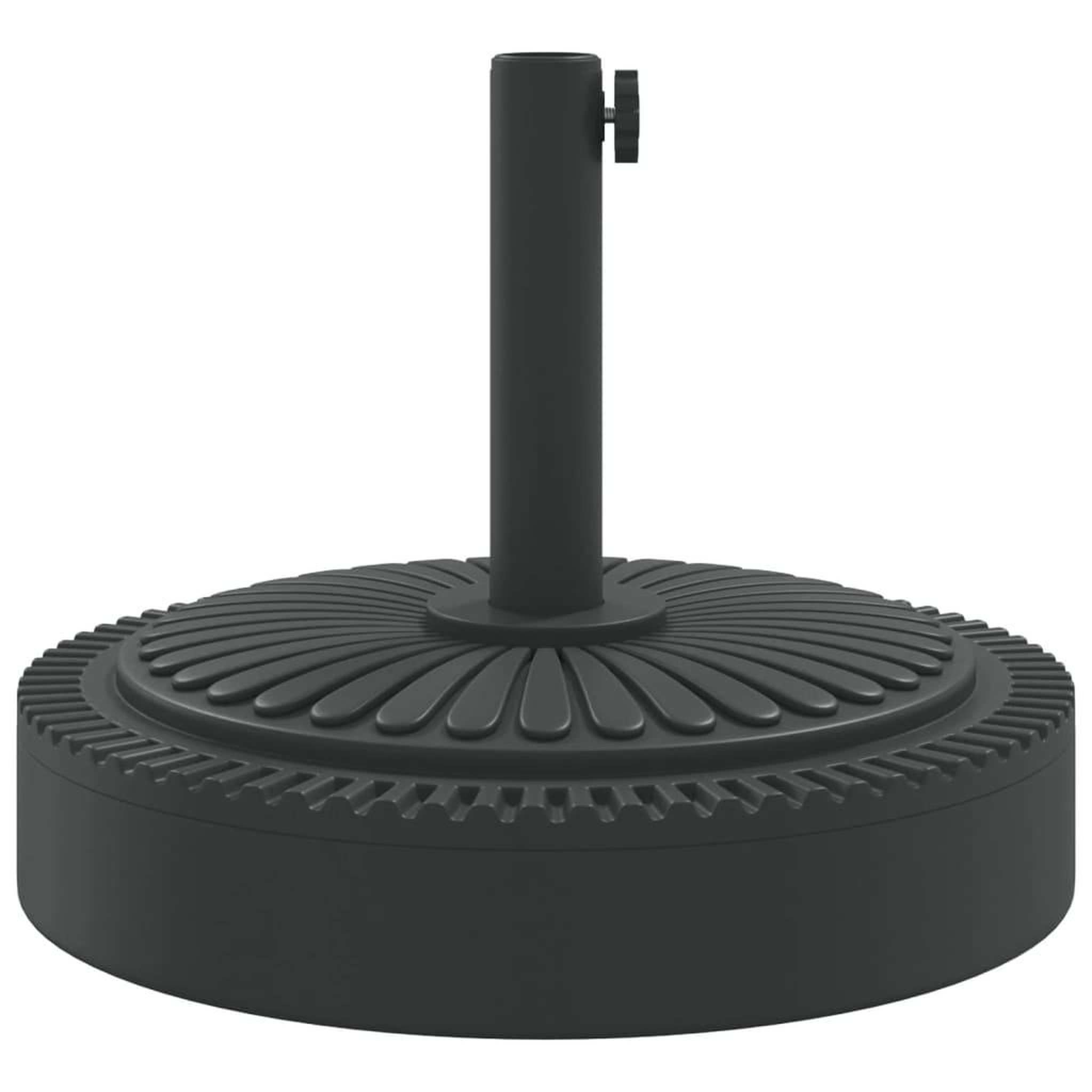 Voir la diapositive 5 : VIDAXL Base de parasol pour mats Ø38 / 48 mm 25 kg rond