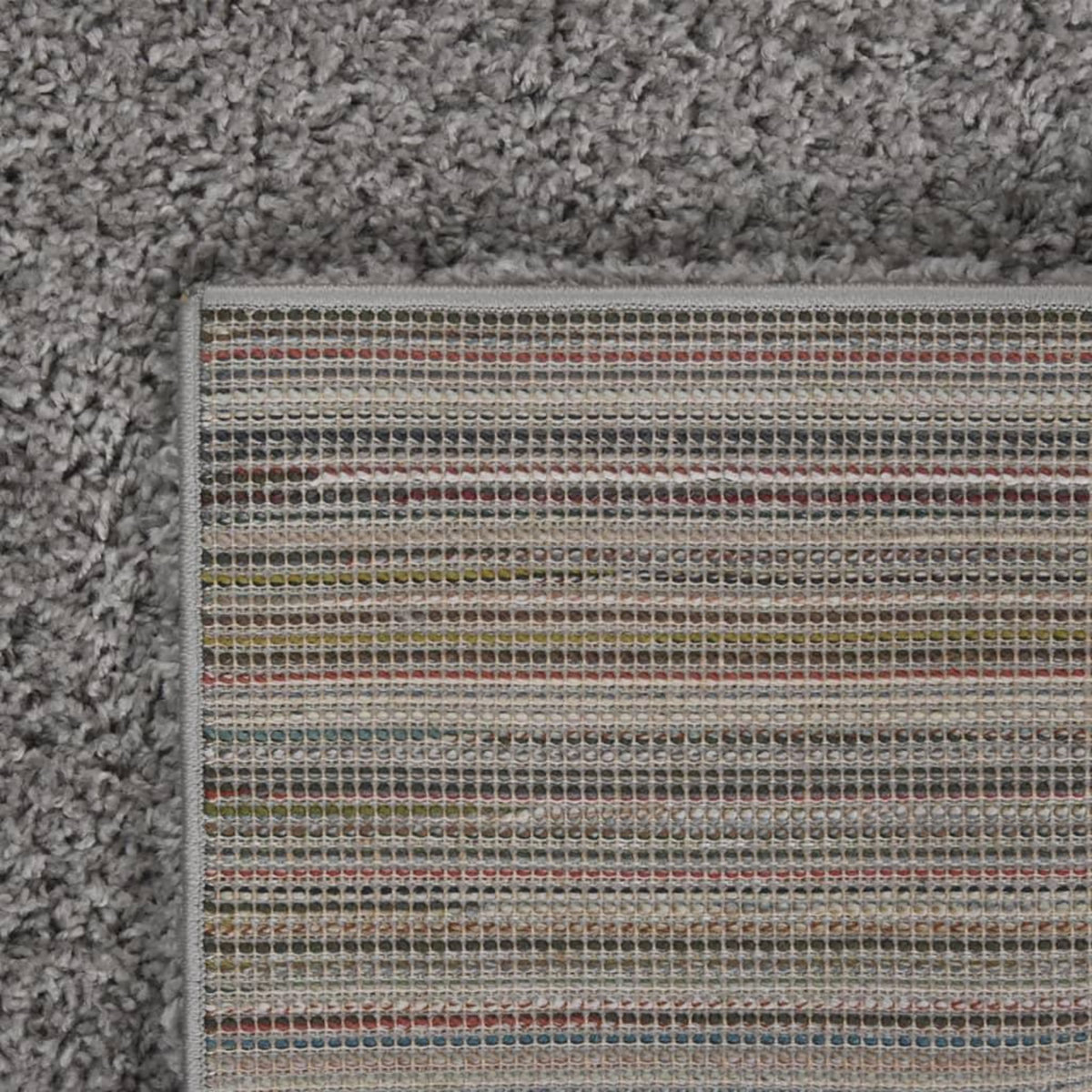 VIDAXL Tapis shaggy a poils longs Gris 120x170 cm