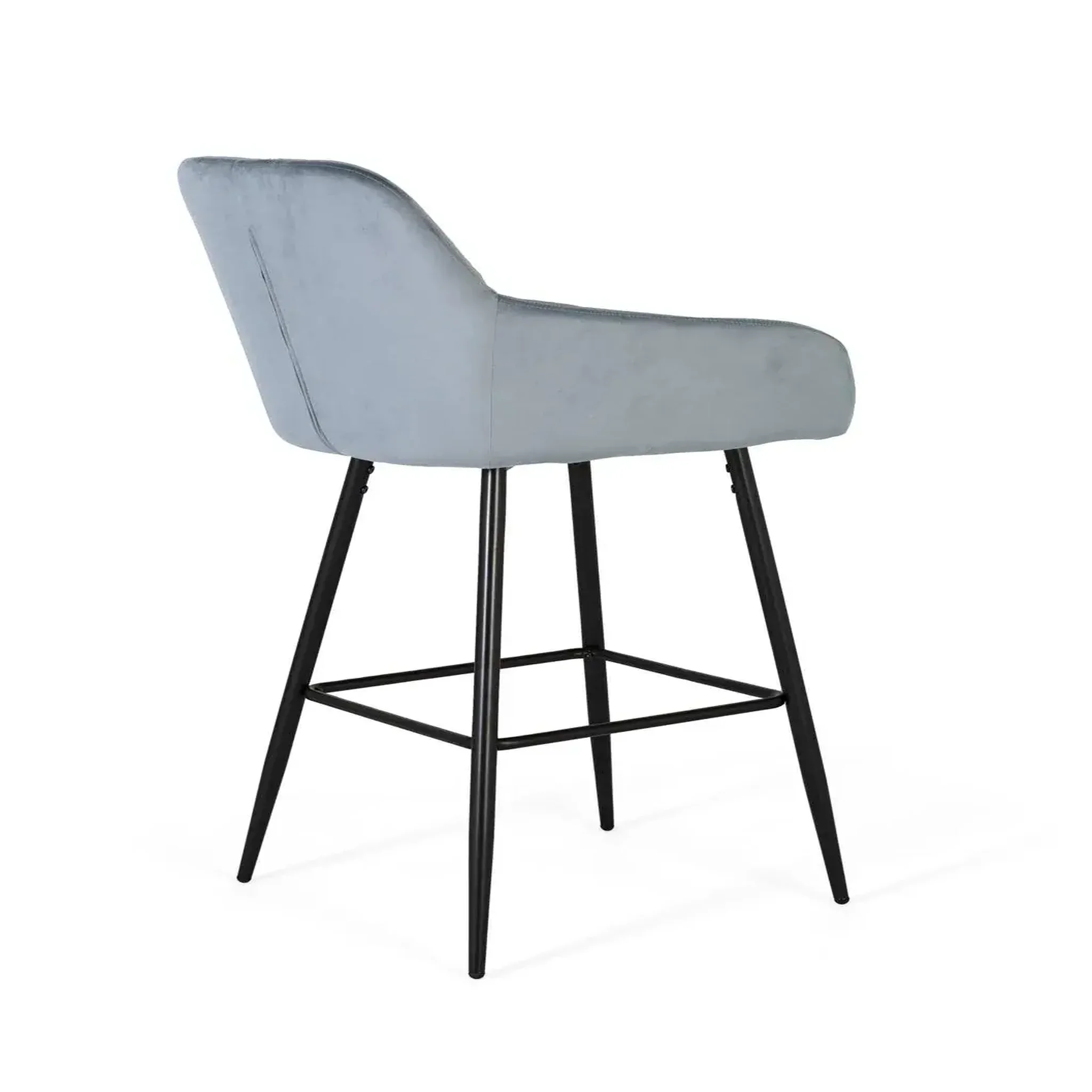 Voir la diapositive 4 : GINER Y COLOMER SL Tabouret en velours 58cm style contemporain