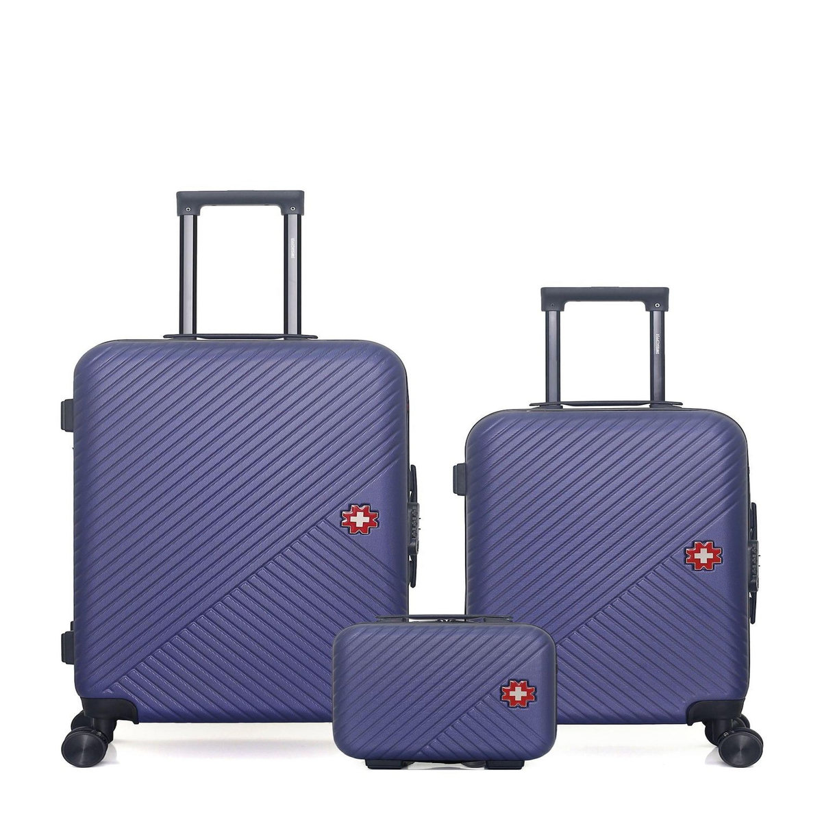 SWISS KOPPER SWISS KOPPER - LOT DE 3 - Valise Week-end, Valise Cabine et Vanity SPIEZ