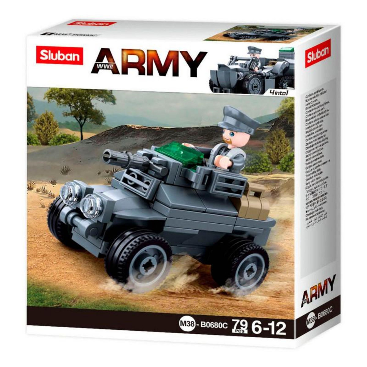 Sluban Sluban WWII - Armored Vehicle