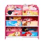 DISNEY Disney Princesses - Meuble de rangement pour chambre d'enfant avec 6 bacs