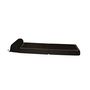 Voir la diapositive 2 : Chauffeuse convertible 1 place en tissu uni CHAPI