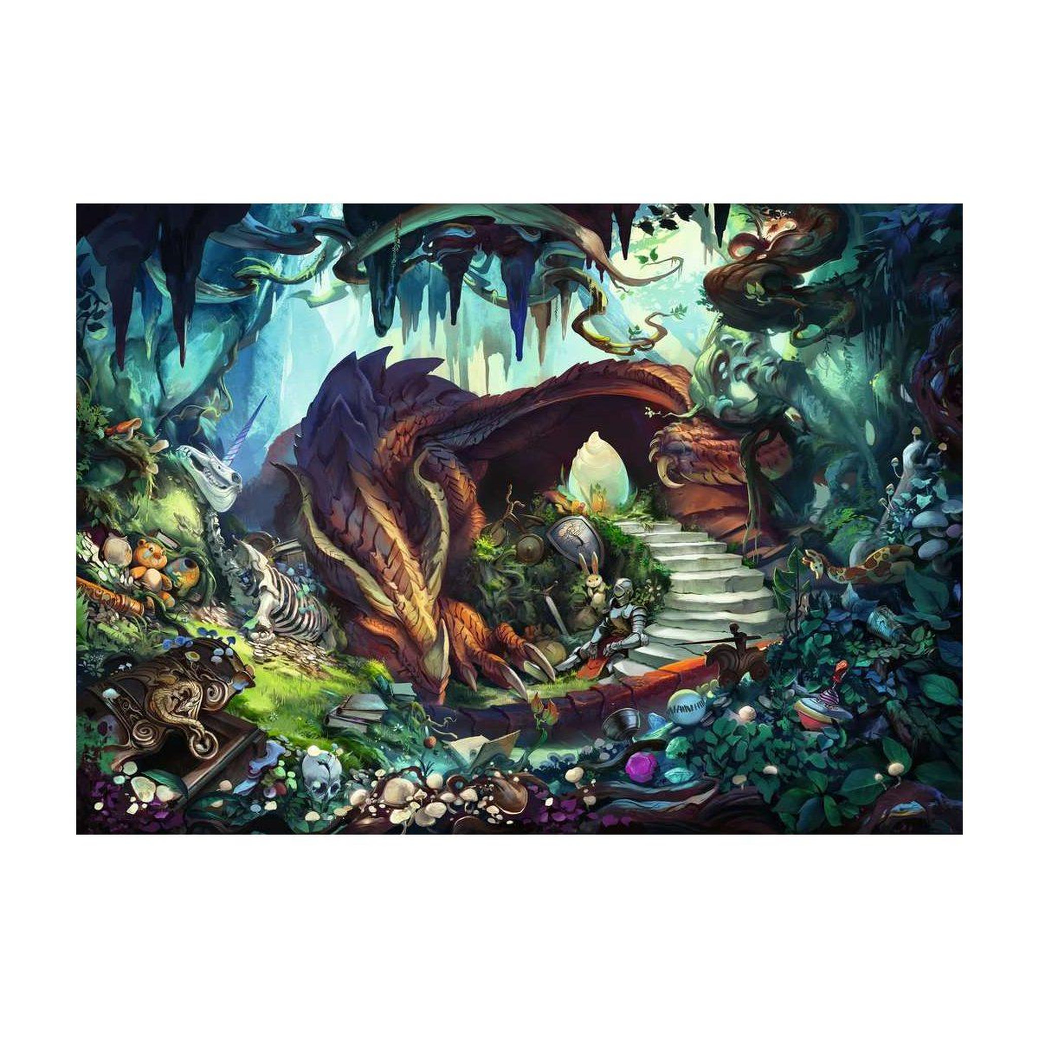 Voir la diapositive 2 : RAVENSBURGER Puzzle escape dans la grotte du dragon - ravensburger - 759 pieces - pour adultes et enfants des 12 ans