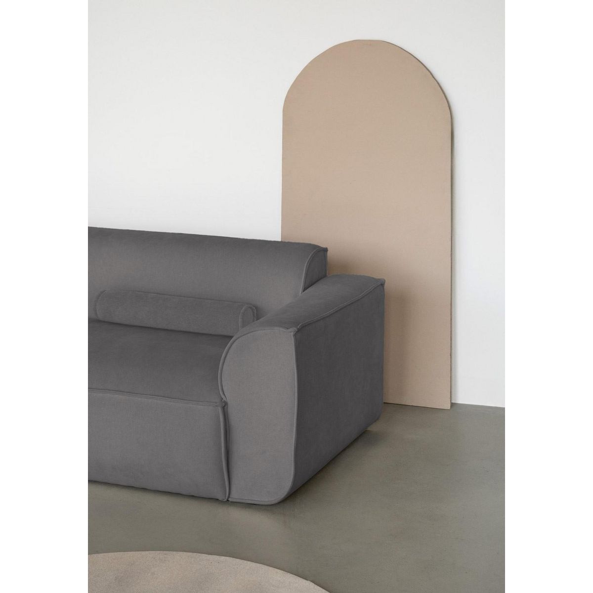 BEST MOBILIER Felix - module d'assise droit en tissu texturé