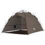 Voir la diapositive 5 : VIDAXL Tente de peche 4 personnes marron liberation rapide