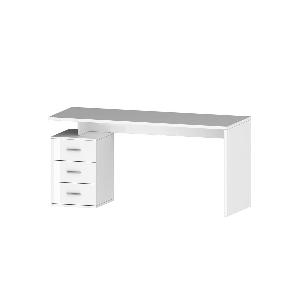 Bureau droit 3 tiroirs L160 cm VASTO