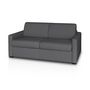 Voir la diapositive 3 : Canapé convertible système couchage express matelas 140x190 17cm 3 places en tissu DYLAN 