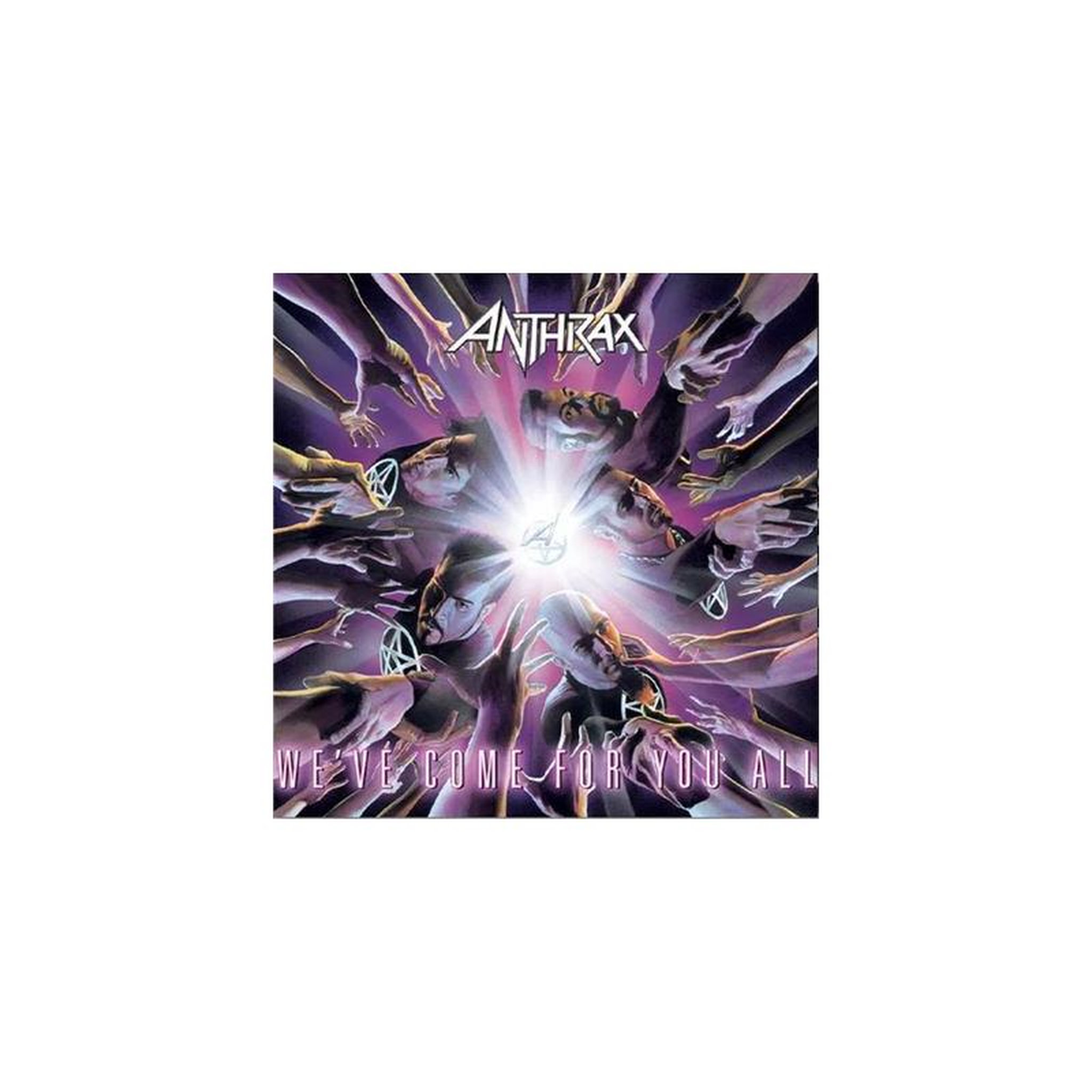 Anthrax – we've come for you all (double vinyle argent, gatefold, 2 titres bonus)