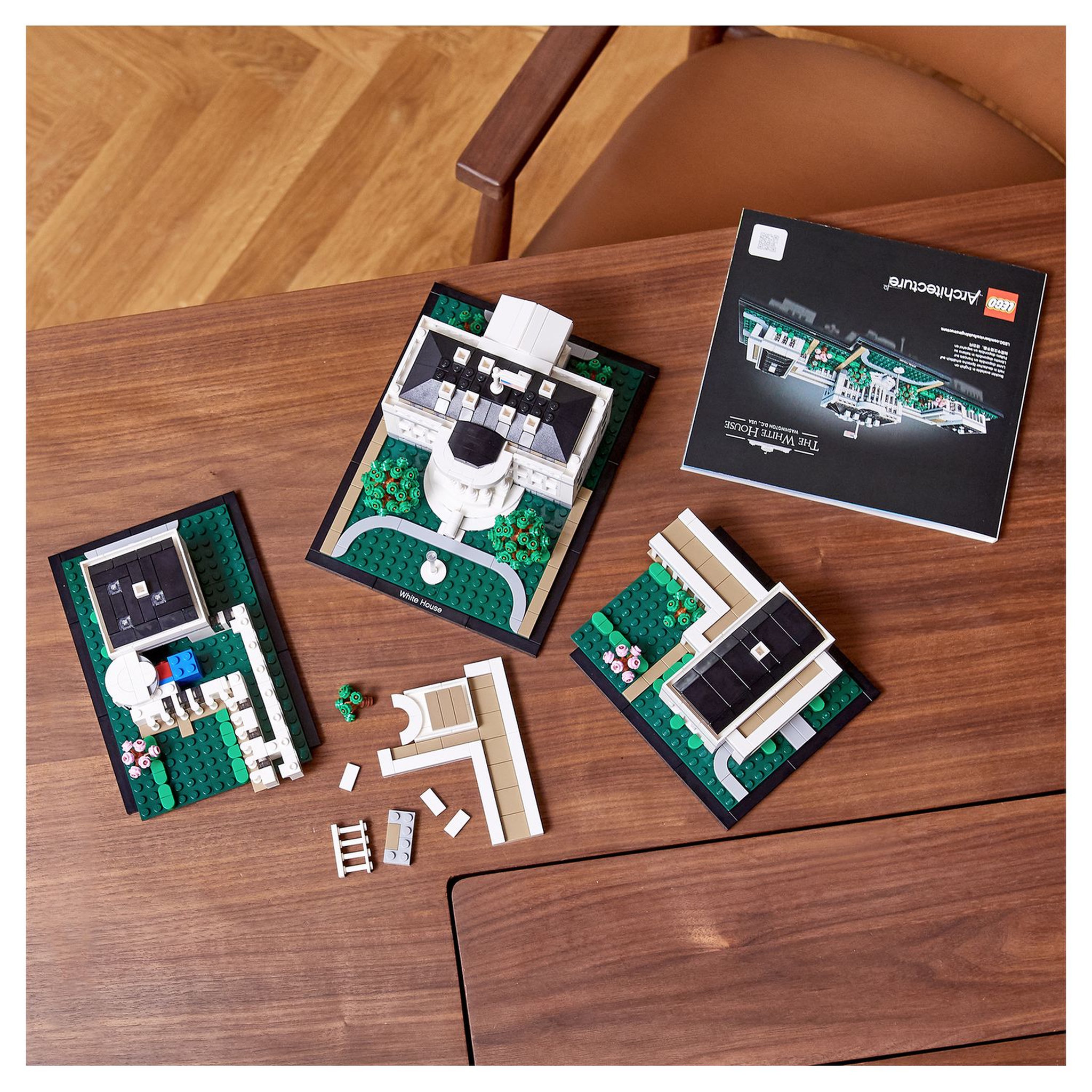 Voir la diapositive 6 : LEGO Architecture 21054 La Maison Blanche, Ensemble de Construction pour Adultes