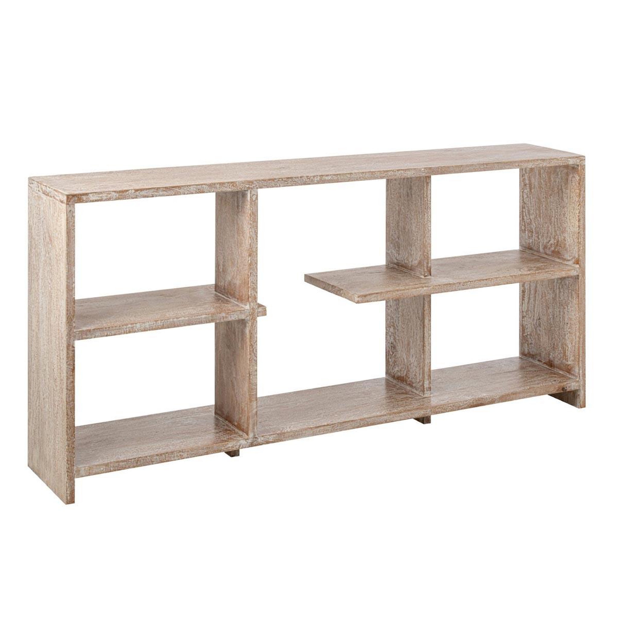 Paris Prix Bibliothèque en bois  manga  172cm blanc cassé