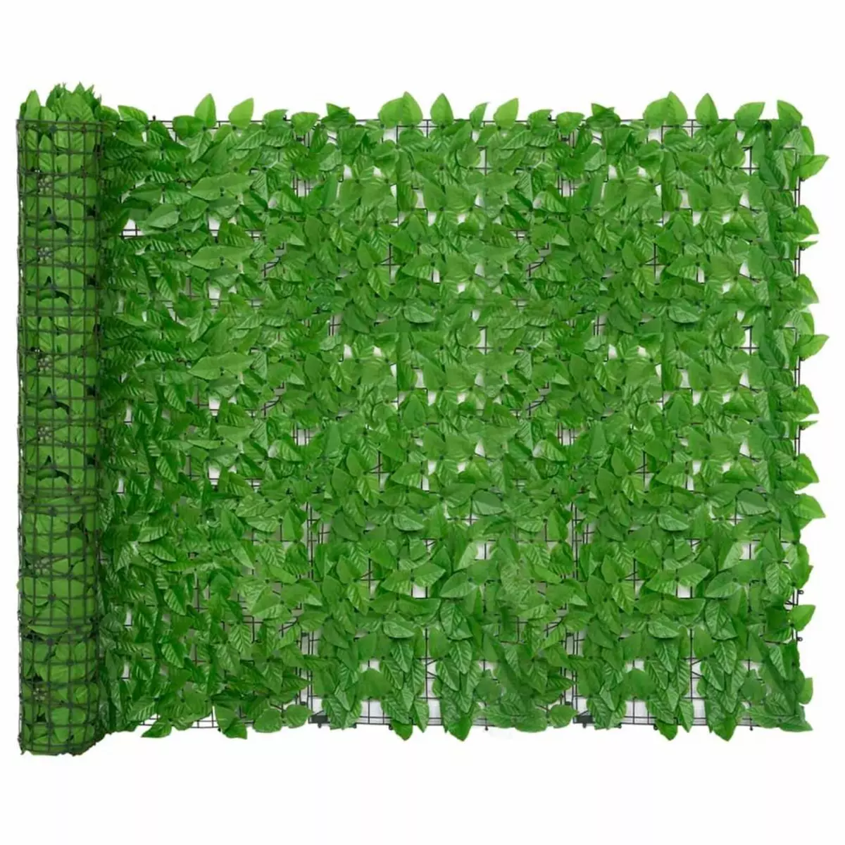 VIDAXL Ecran de balcon avec feuilles vert 500x150 cm