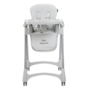 Voir la diapositive 3 : BEBELISSIMO Bebelissimo - Chaise haute évolutive bébé - Pliable - Compacte - Réglable hauteur - De 6 mois à 3 ans (15kg) - gris - Bon Appetit