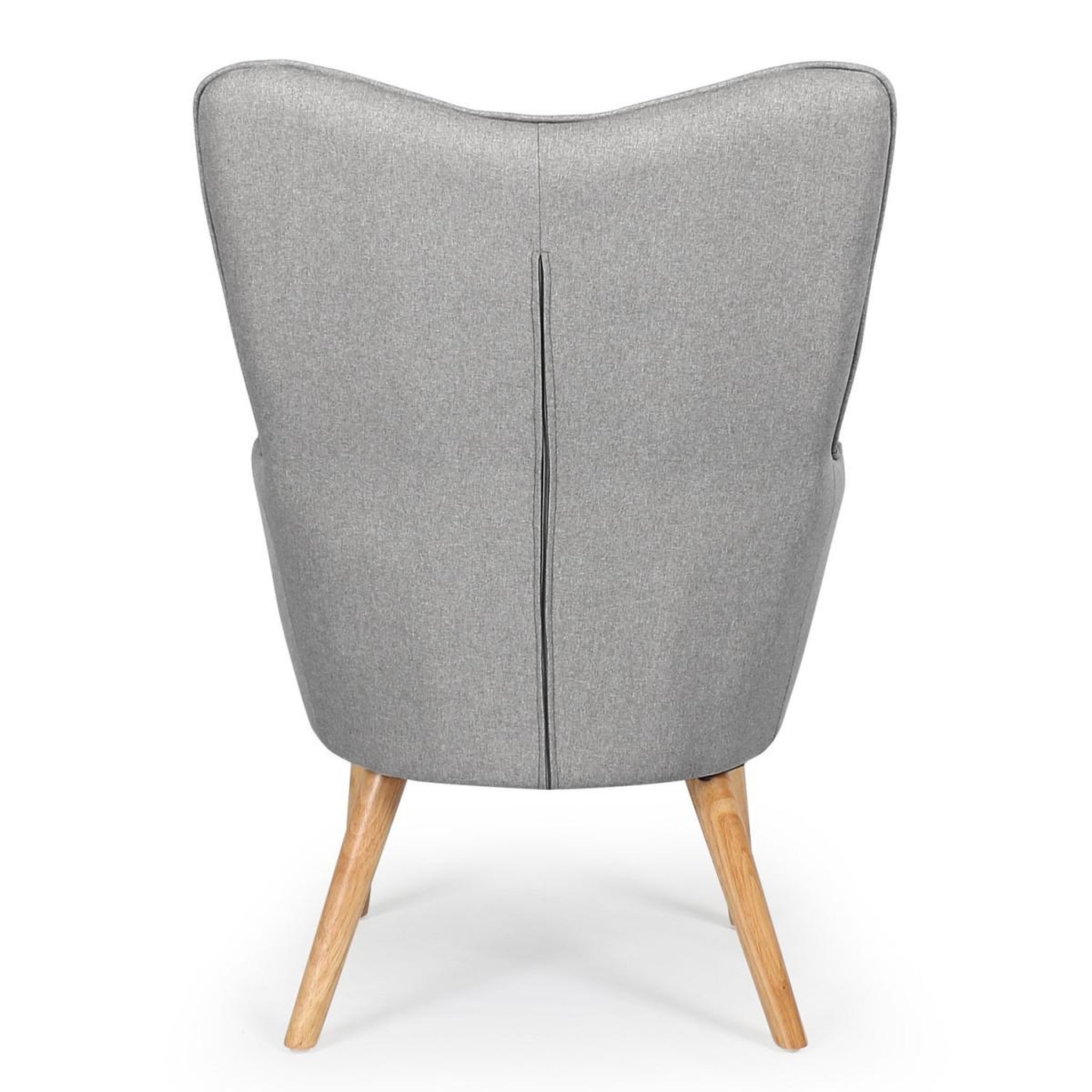 Voir la diapositive 4 : Paris Prix Fauteuil Scandinave  Aimee  67cm Gris Clair