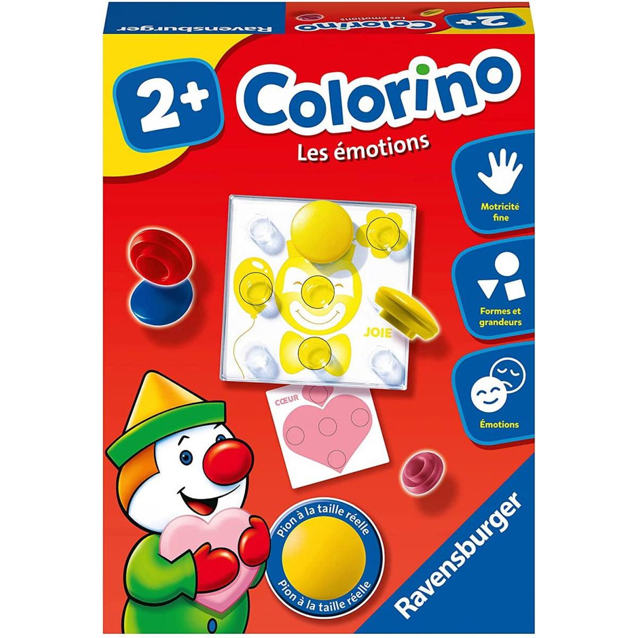 Voir la diapositive 2 : RAVENSBURGER Colorino les emotions en couleurs