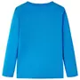 VIDAXL T-shirt enfants manches longues bleu cobalt 116