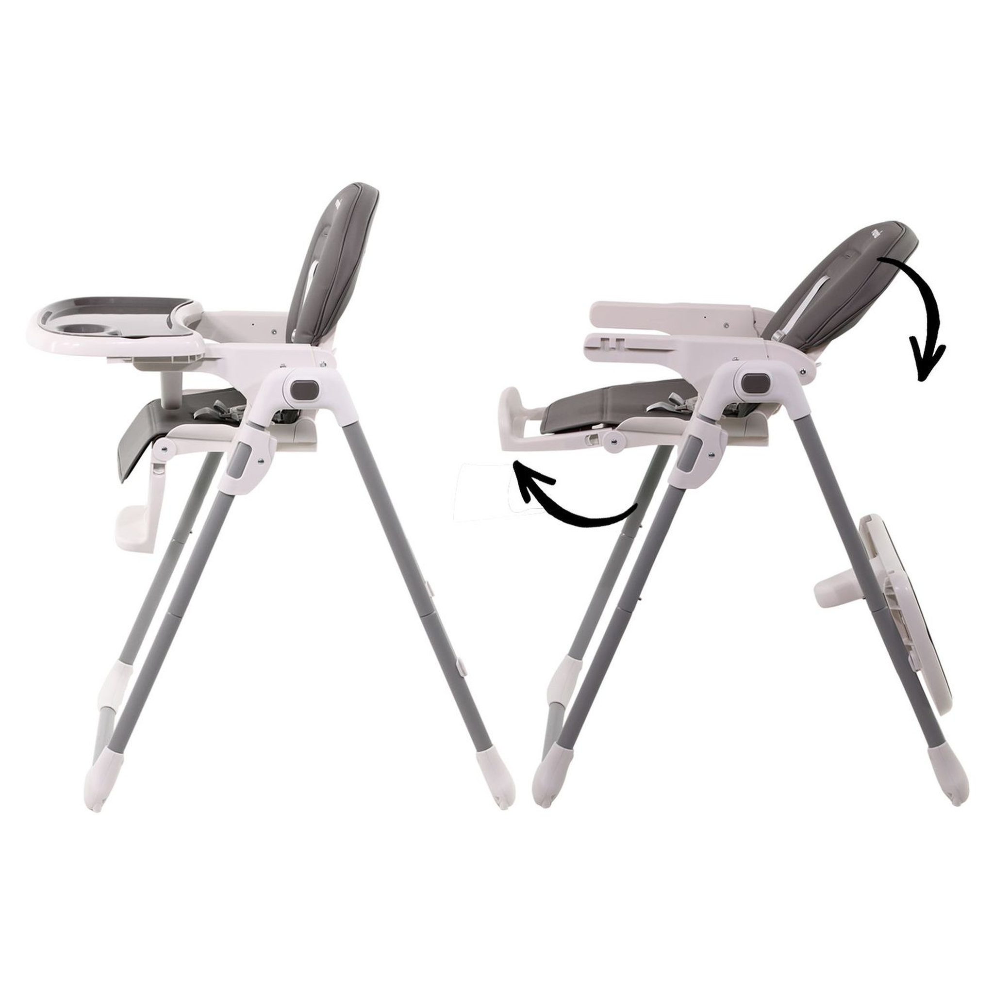 Voir la diapositive 2 : NANIA Chaise haute BIANCA