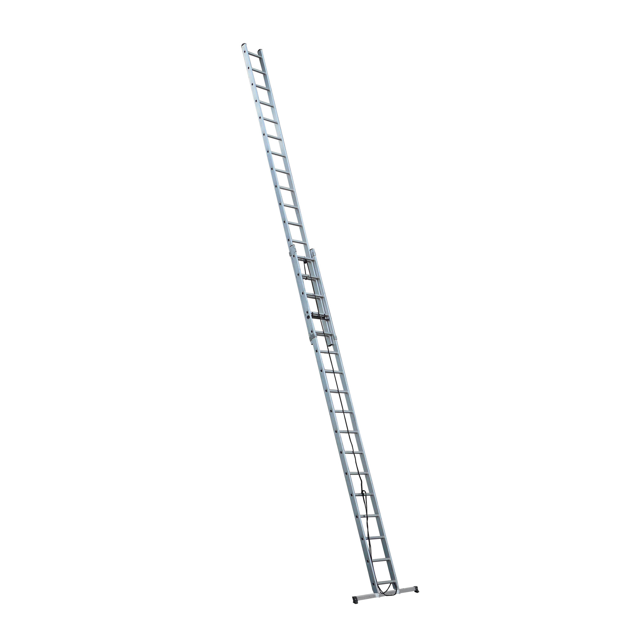 ESCALUX Echelle coulissante à corde 2x17 échelons - 8m30