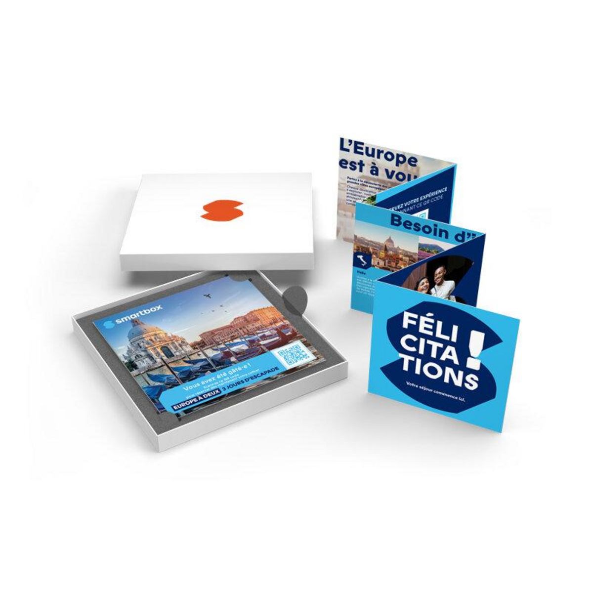 Smartbox Europe à deux - 3 jours d'escapade - Coffret Cadeau Séjour