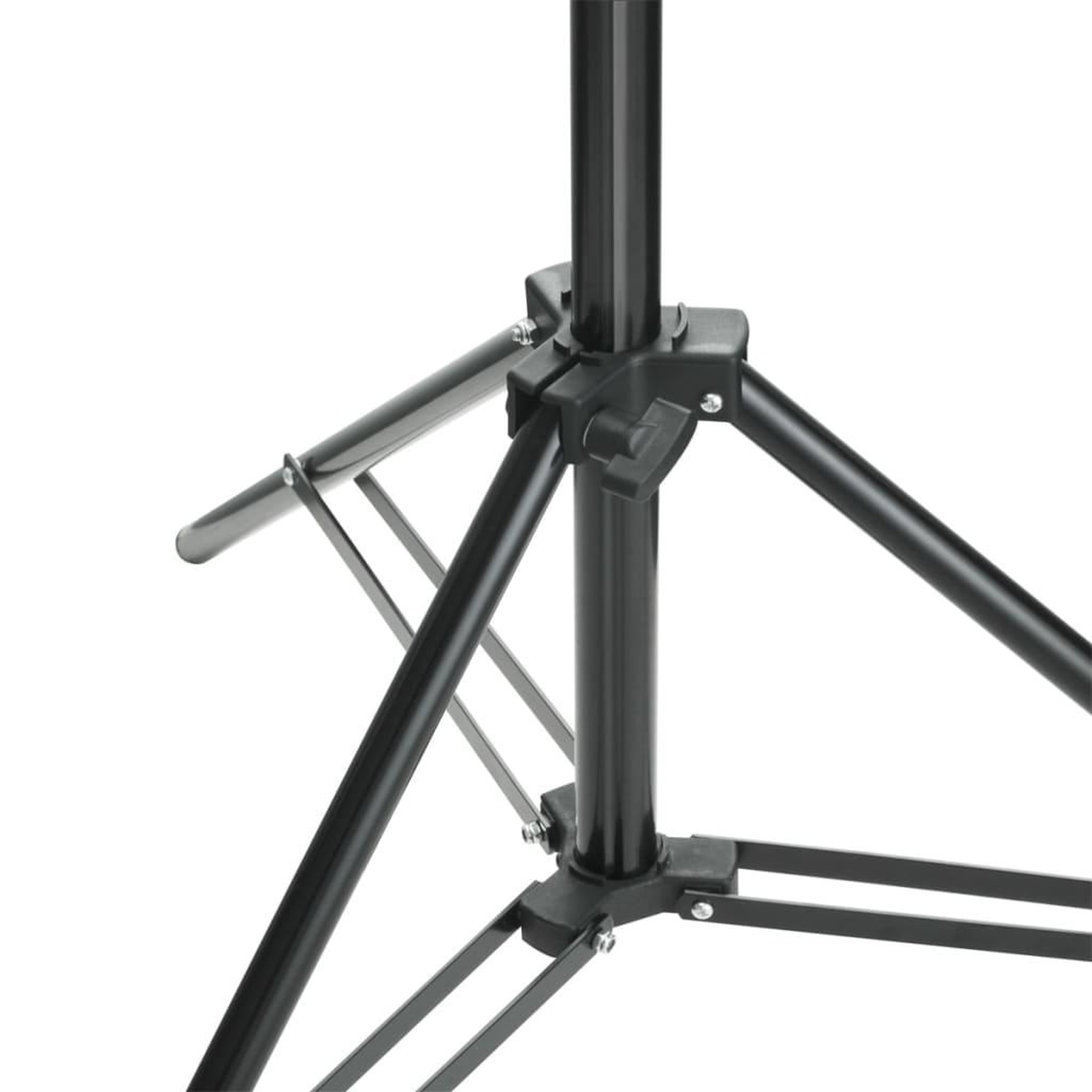 Voir la diapositive 4 : VIDAXL Systeme de support de toile de fond de photo 600 x 300 cm Noir