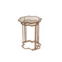 Voir la diapositive 2 : Paris Prix Lot de 2 Tables d'Appoint Métal  Ones  61cm Cuivre