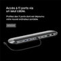 Voir la diapositive 4 : Belkin Station d'accueil USB-C Dock Pro 11 en 1